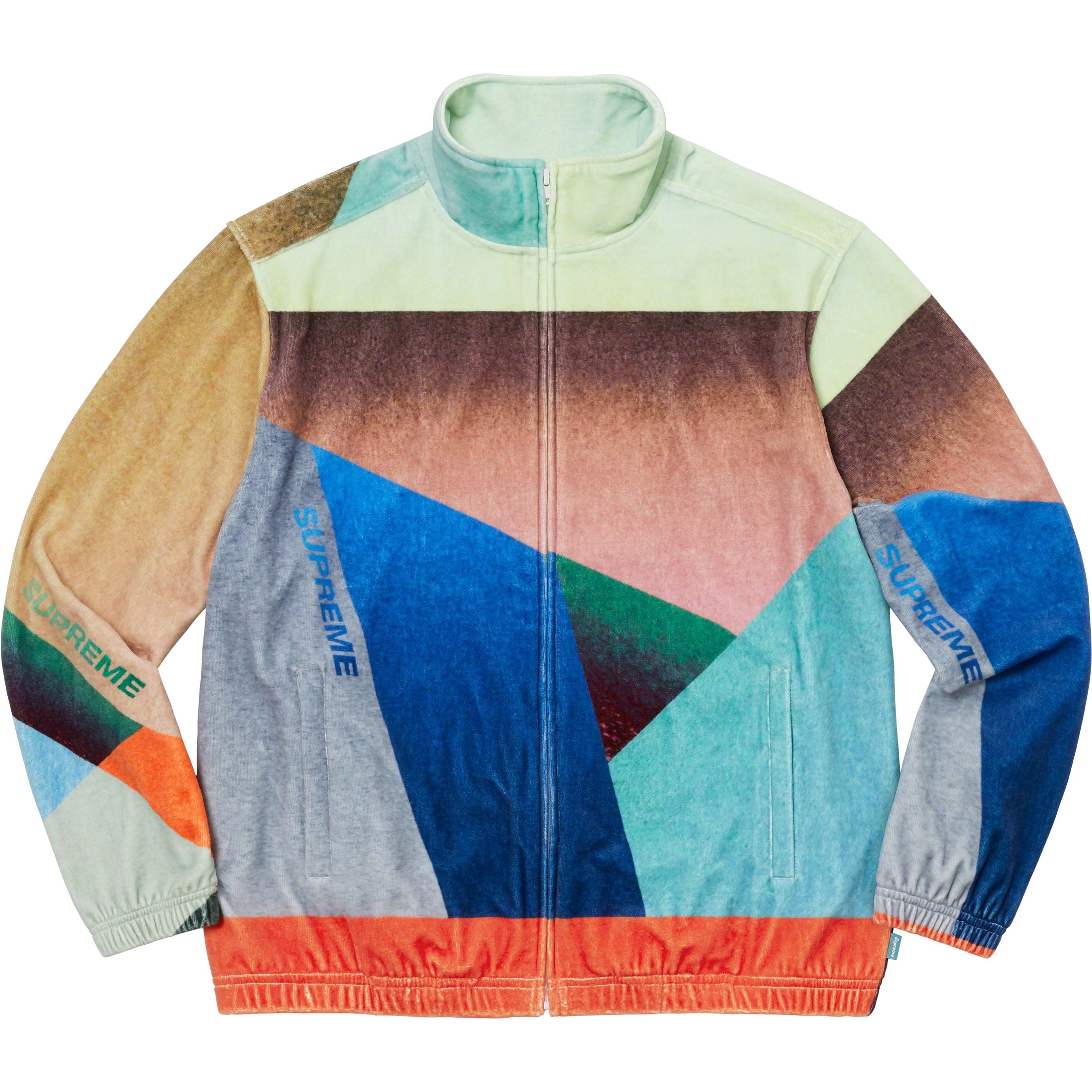 Geo Velour Track Jacket view 12